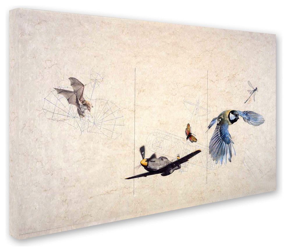 Nick Bantock 'Wings' Canvas Art, 24x16