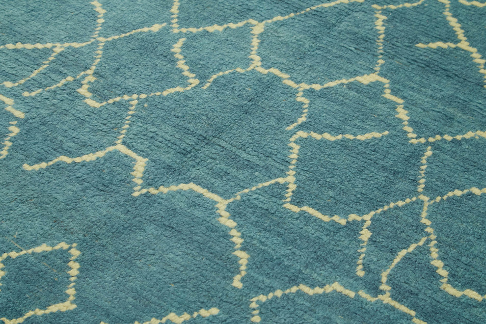 Rug N Carpet - Handmade Decorative 5' 7'' x 7' 4'' Moroccan Area Rug