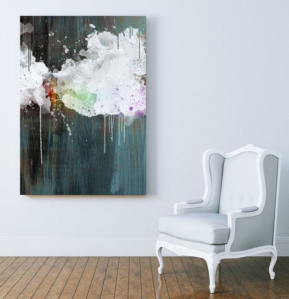 "Clouds III" Museum Mounted Canvas Print, 24"x36"