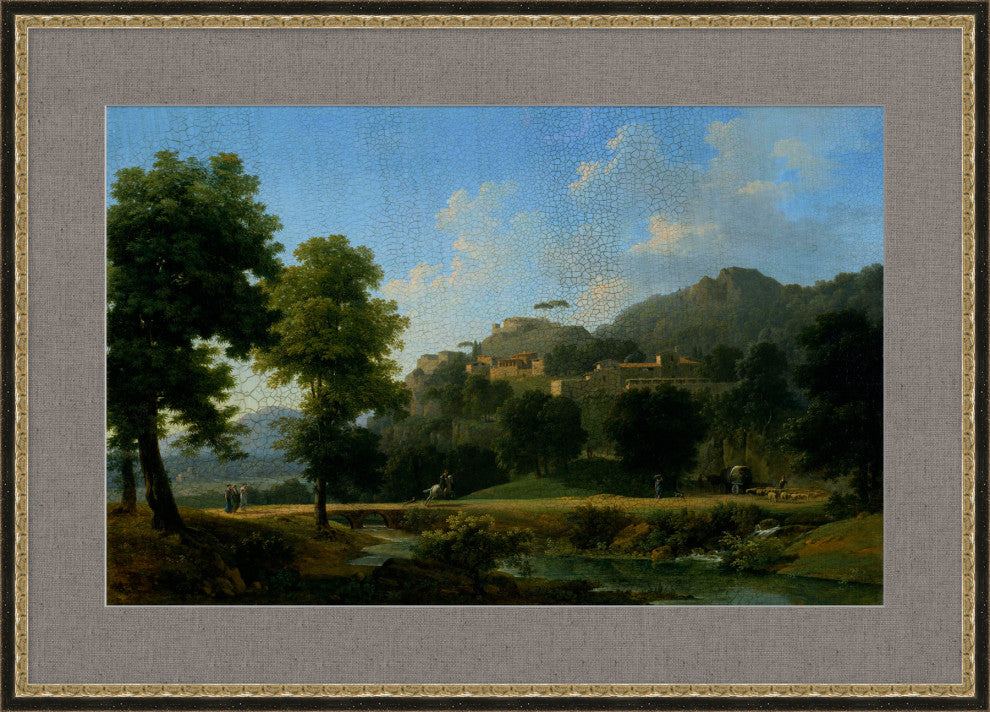Countryside Village 2, Giclee Reproduction Artwork