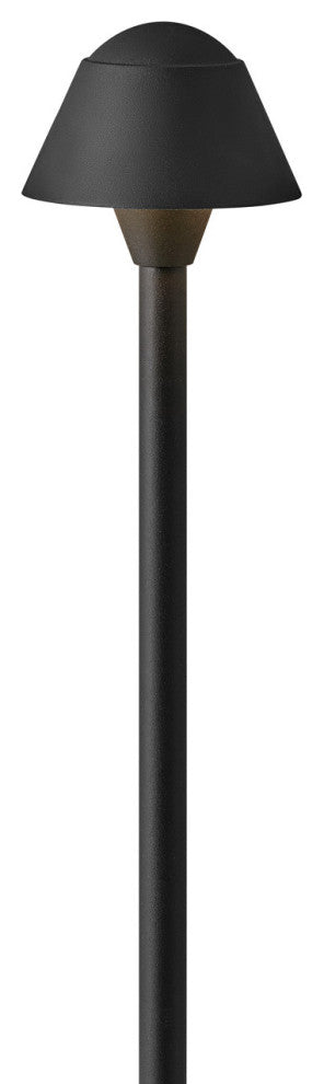 Hinkley Rex Medium Led Path Light, Textured Black