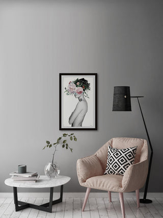 "Magical Bloom" Framed Painting Print, 24"x36"