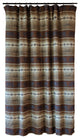 Rugged Earth Bear Rustic Cabin Shower Curtain