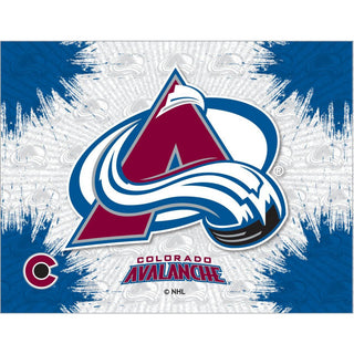 Colorado Avalanche Logo Canvas