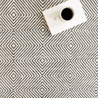 Nuloom Hand-Tufted Trellis Rug, Ivory 9'x12'