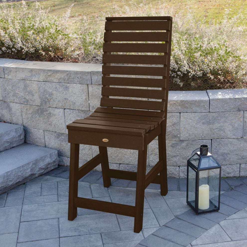 Weatherly Counter Side Chair, Weathered Acorn