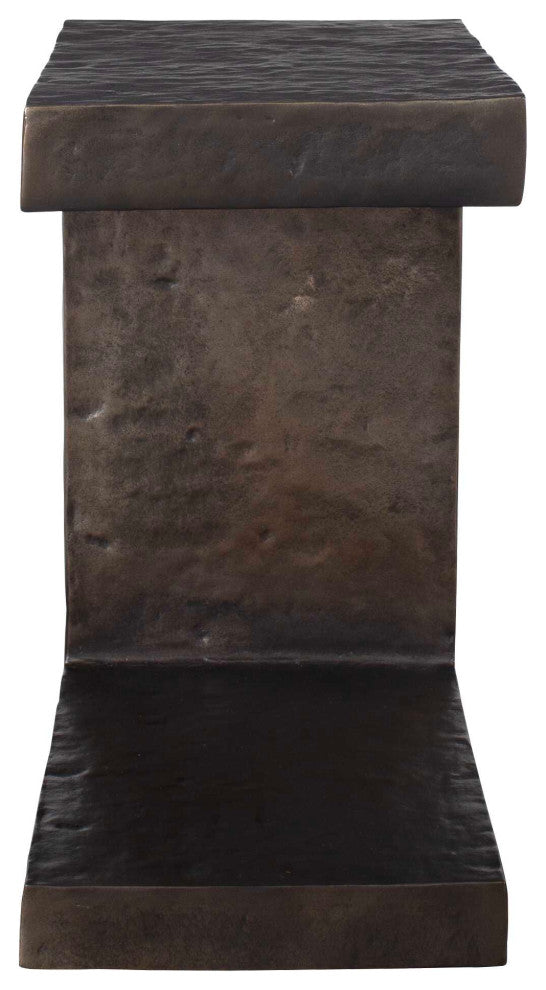 Uttermost Obra Bronze Outdoor Side Table