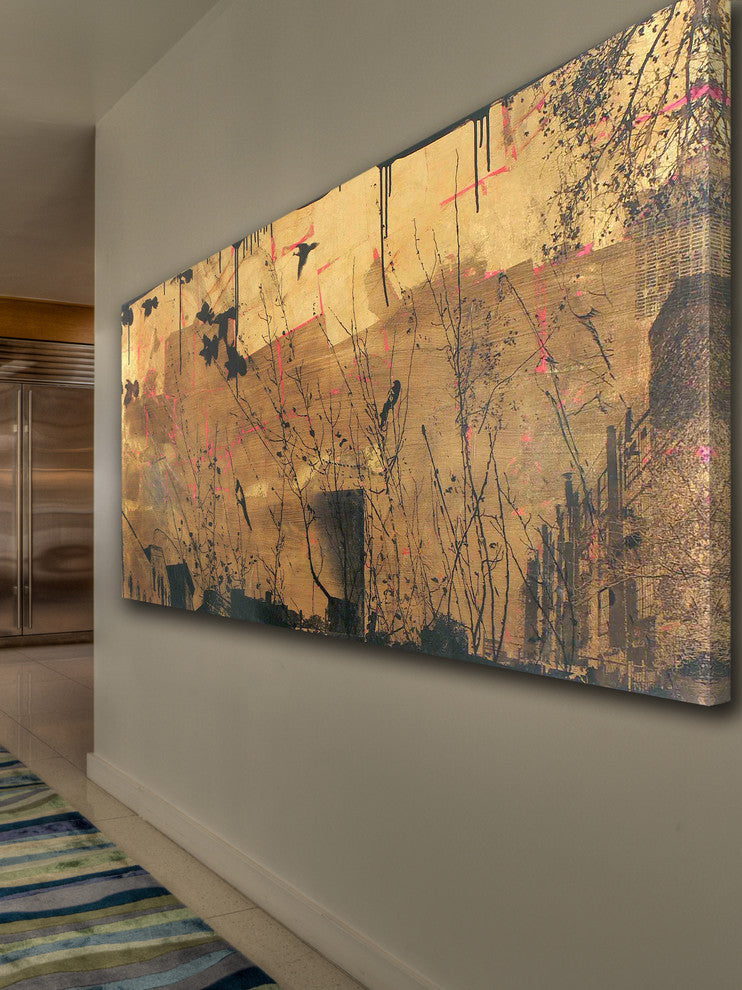 "Taking the Auspice" Print on Canvas by Tracy Silva Barbosa