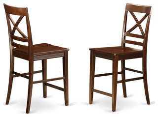 5 Pc Counter Height Dining Set -Pub Table And 4 Dining Chairs