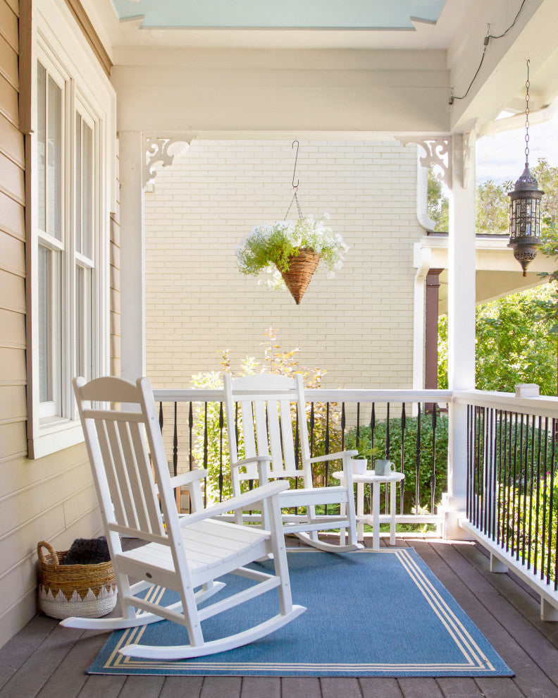 Polywood Presidential 3-Piece Rocker Set, White