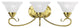 Livex Lighting 3 Light Polished Brass Bath Light - 6103-02