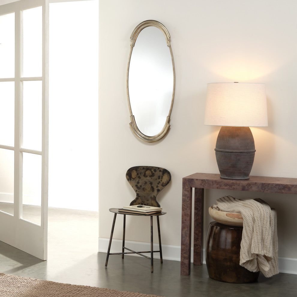 Realm Side Table, Acid Washed Metal