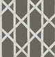 Mandara Charcoal Trellis Wallpaper Bolt