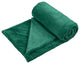 Fox Faux Fur Throw Blanket, Teal Green, 50''x60''