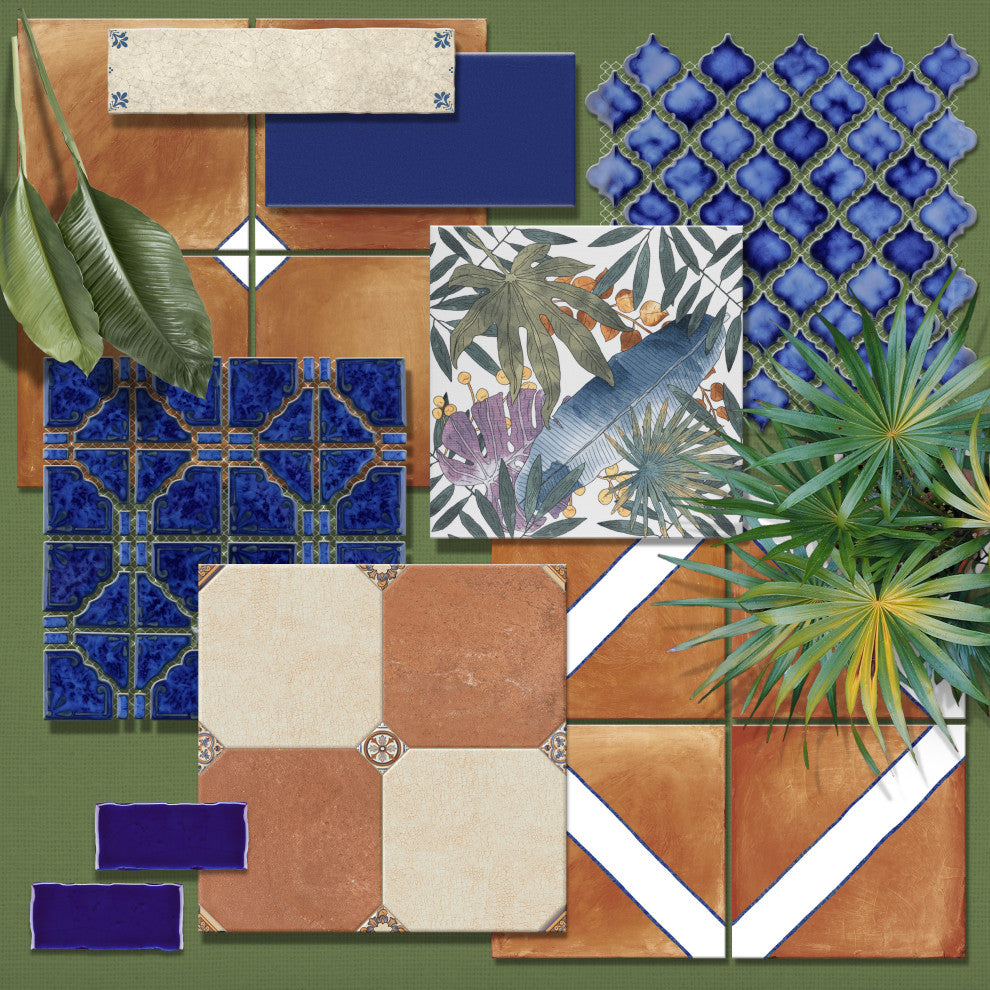 Manises Porcelain Floor and Wall Tile, White