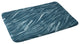 Pattern State Marble Indigo Linen Memory Foam Bath Mat