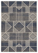 Lucia Blue Dimensions Indoor/Outdoor Accent Rug, 5'3" X 7'7"