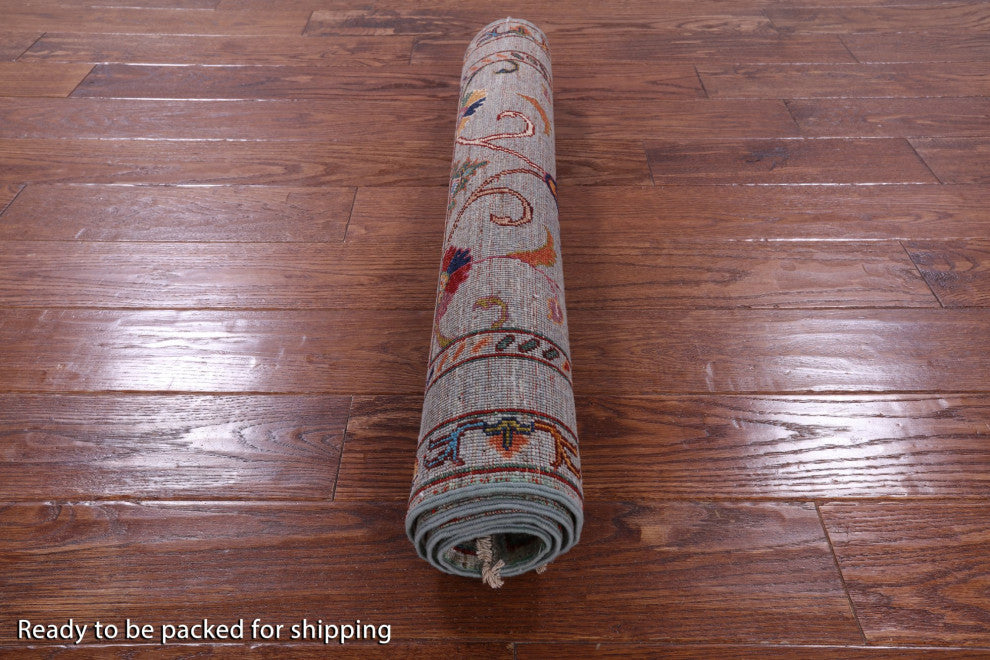 2' 9" X 4' 2" Persian Tabriz Handmade Wool Rug Q9674