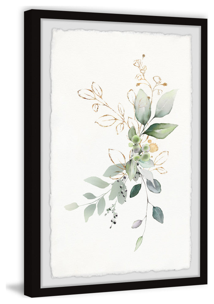 "Bloom With Grace" Framed Painting Print, 8x12