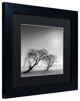 "Reverencia" Matted Framed Canvas Art by Moises Levy