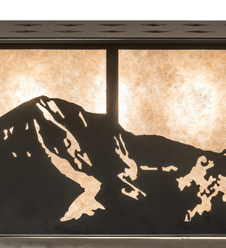 61 Long Mountain Range Oblong Pendant