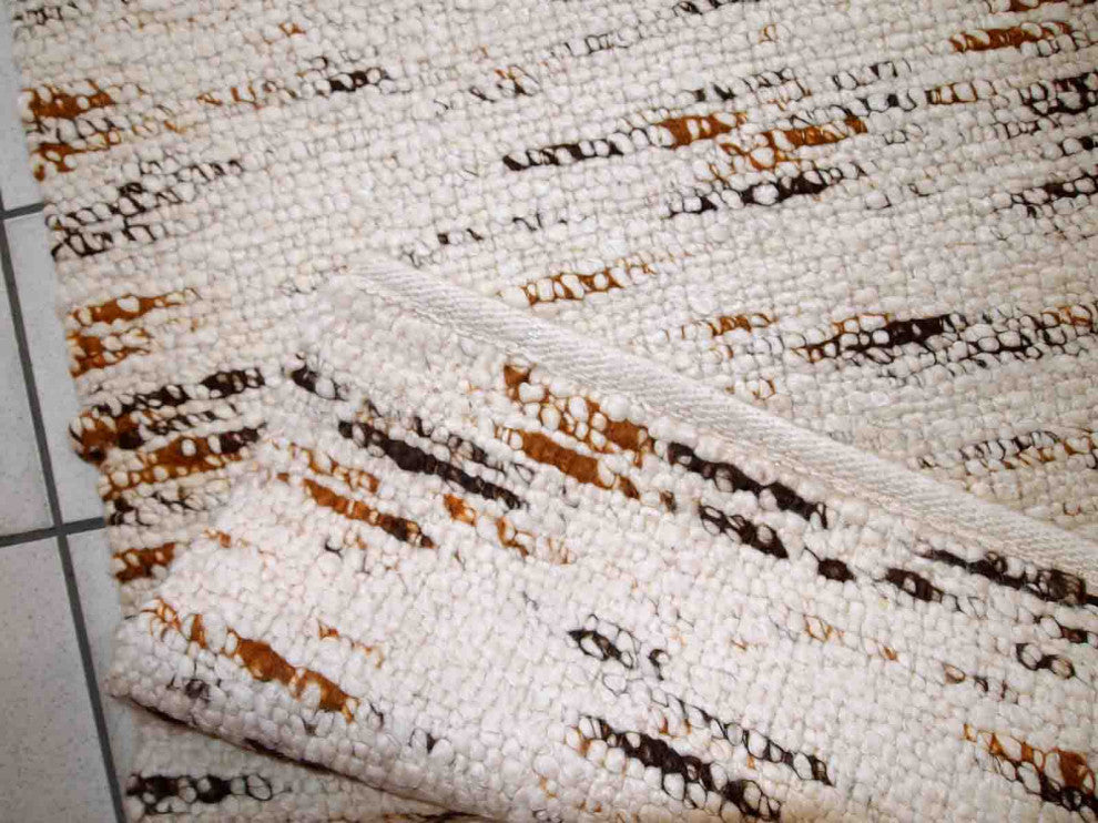 Handmade Vintage Indian Kilim, Runner, 2.9'x12.3', 90cmx375cm 1980s