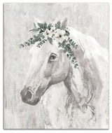 Horse With Greens 20 x 24 Canvas Wall Art
