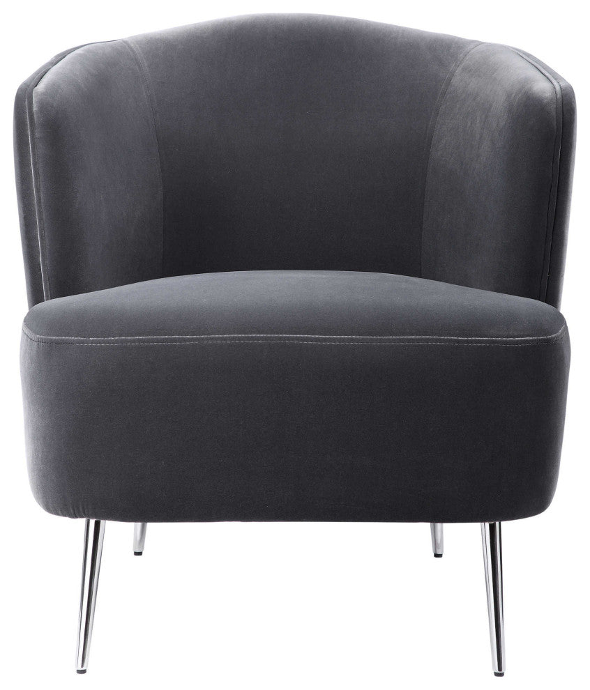 Uttermost Alboran Gray Accent Chair