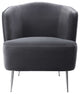 Uttermost Alboran Gray Accent Chair