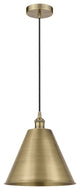 Innovations 616-1P-AB-MBC-12-AB-LED 1-Light Mini Pendant, Antique Brass