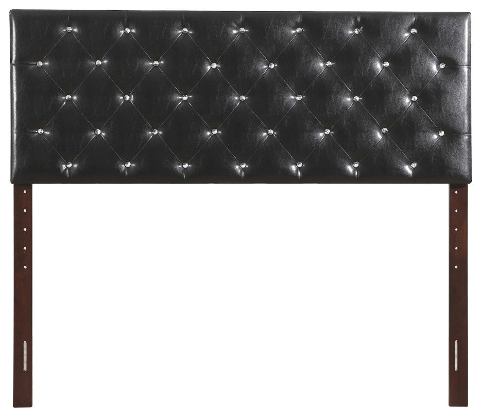 Novo 2 Headboard, Black, King