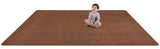 Kid Essentials Rug, Endurance, Brown, 6'x6'