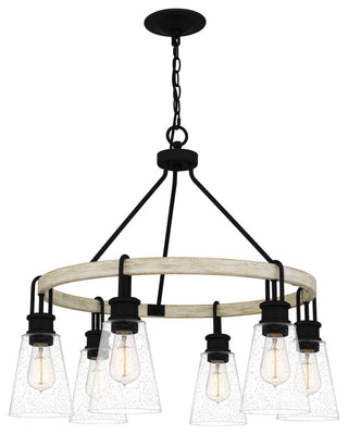 Quoizel KGB5029 Kingsbridge 6 Light 28"W Chandelier - Earth Black