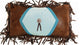 Diamond and Berry Concho Pillow