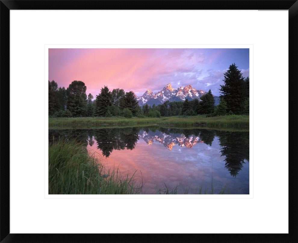 Grand Teton Range At Schwabacher Landing, 22"x18"