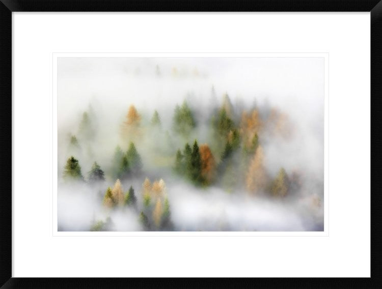 "Autumn Dream" Framed Digital Print by Kristjan Rems, 26"x20"