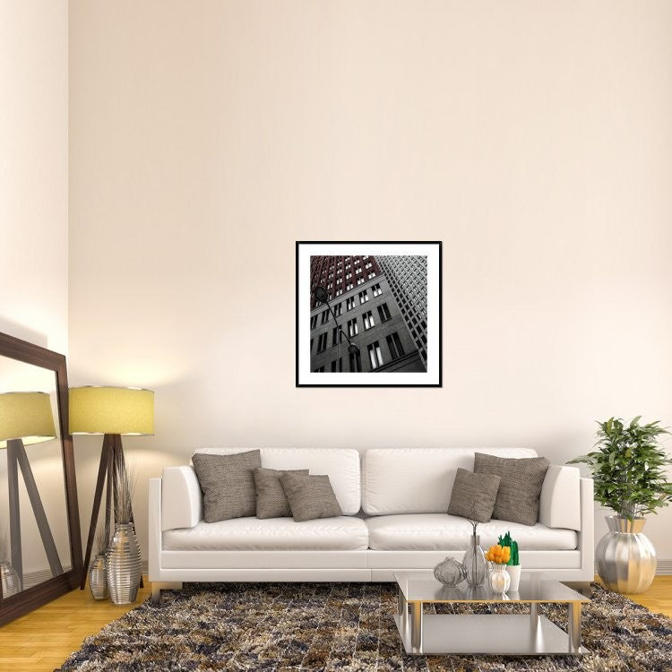 "Twinlight" Framed Digital Print by Gilbert Claes, 38"x38"