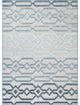 Well Woven Valencia Emila Blue Contemporary Geometric 7'10"x10'6" Area Rug