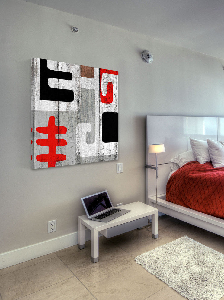 "Deco Rhapsody XI" Painting Print on Canvas by Irena Orlov