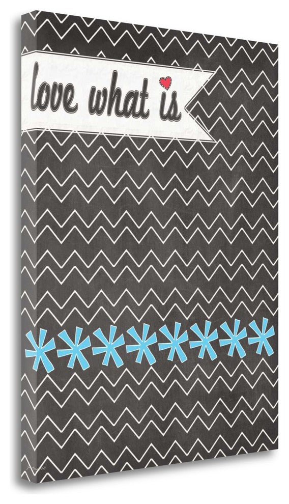 "Love What Is" By Jo Moulton, Giclee Print on Gallery Wrap Canvas, Ready to Hang