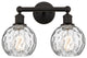 Innovations 616-2W-OB-G1215-6 2 Light Bath Vanity Light, Oil Rubbed Bronze