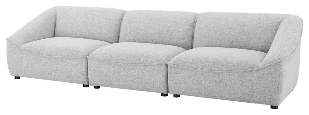 Sofa, Fabric, Gray, Modern, Living Lounge Room Hotel Lobby Hospitality