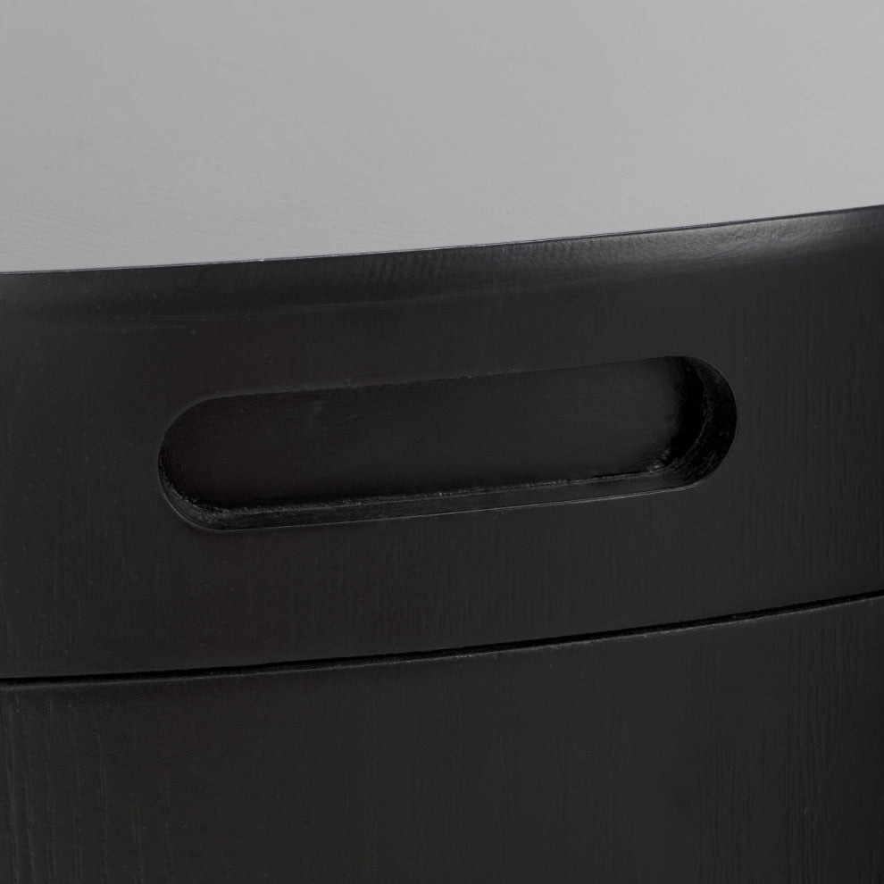 Safavieh Rafaela Round Coffee Table, Black