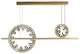 Tielt | Broken Glass Design Crystal Rings Hanging LED Art Chandelier, B-Style