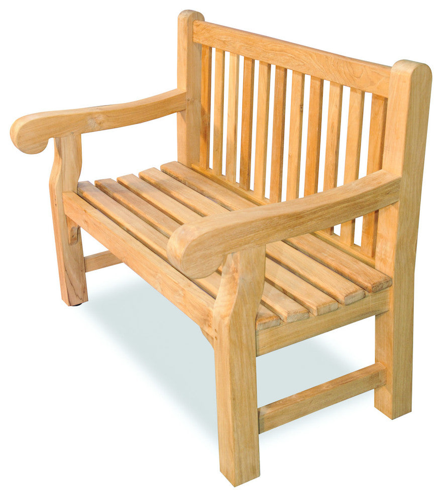 Hyde Park Bench Teak Bench 4'