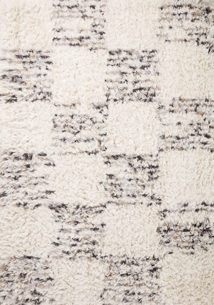 Angela Rose x Loloi Amira Ivory / Granite 2''-7" x 12''-0" Runner Rug