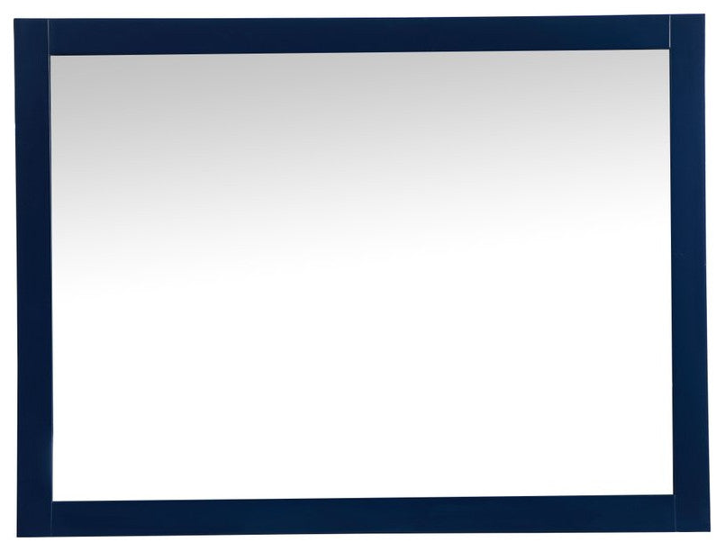 Elegant VM24836BL Aqua Vanity Mirror 48X36", Blue