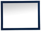 Elegant VM24836BL Aqua Vanity Mirror 48X36", Blue