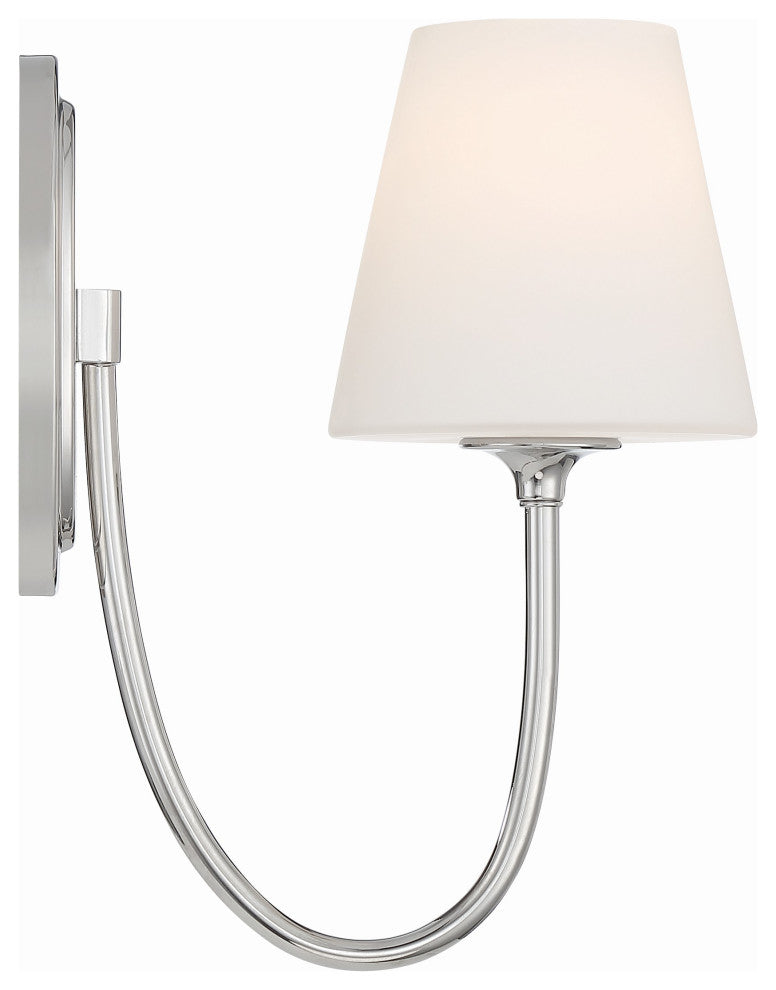 Juno 1-Light Polished Nickel Wall Mount