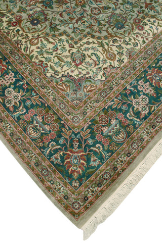 Pak-Persian Darcia Gray/Green Rug, 9'0x12'4